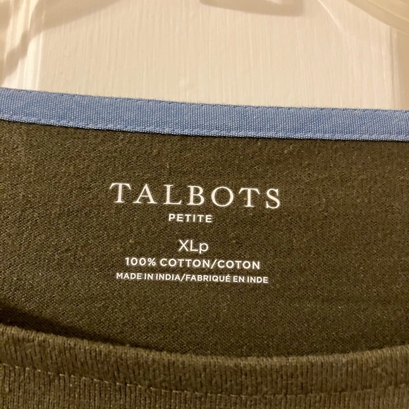 Long sleeve, striped tee, XL Petite - Picture 3 of 5